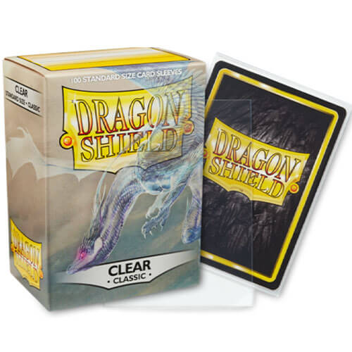 Dragon Shield Standard Size Sleeves Clear  (100)