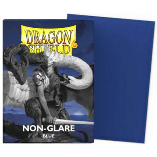Dragon Shield Standard Sleeves Non-Glare Blue [Matte] (100)