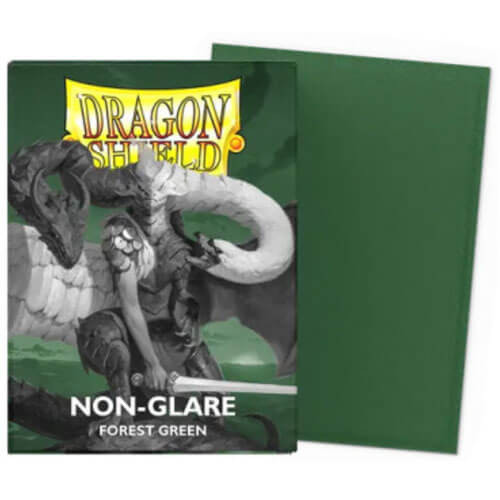 Dragon Shield Standard Sleeves Non-Glare Forest Green [Matte] (100)