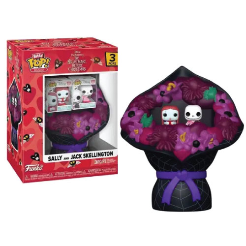 Funko Bitty Pop! Bouquet Disney: The Nightmare Before Christmas - Sally and Jack Skellington