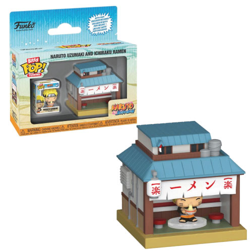 Funko Bitty Pop! Towns: Naruto Shippuden - Naruto Uzumaki and Ichiraku Ramen