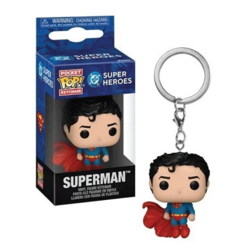 Funko Pocket Pop!: DC Super Heroes - Superman Keychain