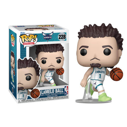 Funko Pop! Basketball: Charlotte Hornets – Lamelo Ball (Association Edition Jersey) #228