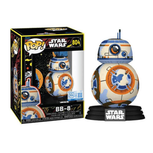Funko Pop! Star Wars: The Force Awakens - BB-8 (Retro) (Special Edition) #804 Bobble-Head