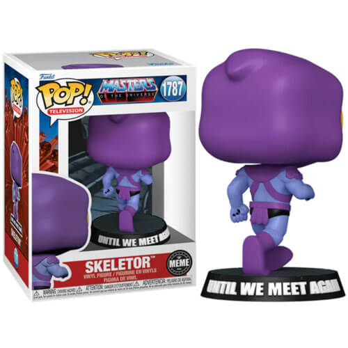 Funko Pop! Television Meme: Masters of The Universe - Skeletor (Until We Meet Again) #1787