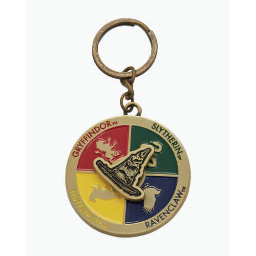 Pyramid - Harry Potter (Sorting Hat) Spinner Keychain