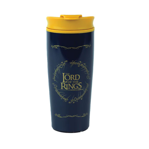 Pyramid - Lord Of The Rings (The Ring) Metal  Travel Mug