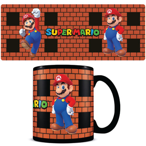 Pyramid - Super Mario (Bricks) Heat Change Mug