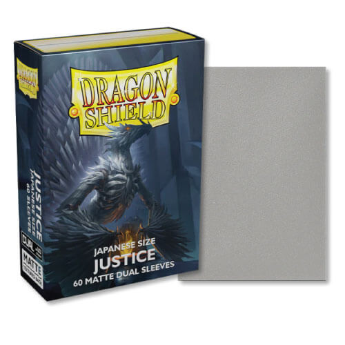 Dragon Shield - Japanese Size Dual Matte Sleeves Justice (60)