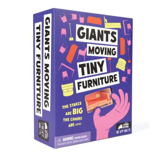 Meet Giants Moving Tiny Furniture