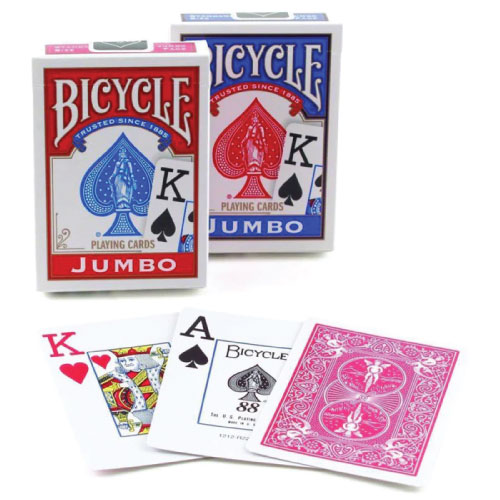Bicycle Pack of Two Jumbo Cards