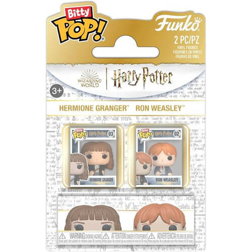 Funko Bitty Pop! 2-pack Harry Potter - Ron & Hermione