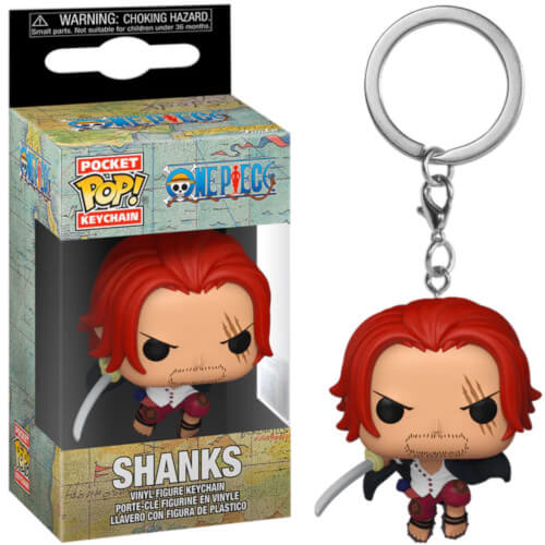 Funko Pocket Pop! One Piece - Shanks Vinyl Figure Keychain