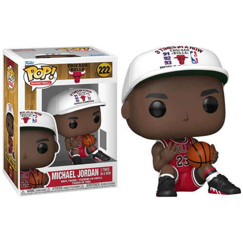 Funko Pop! NBA Chicago Bulls - Michael Jordan 3 Times in A Row #222