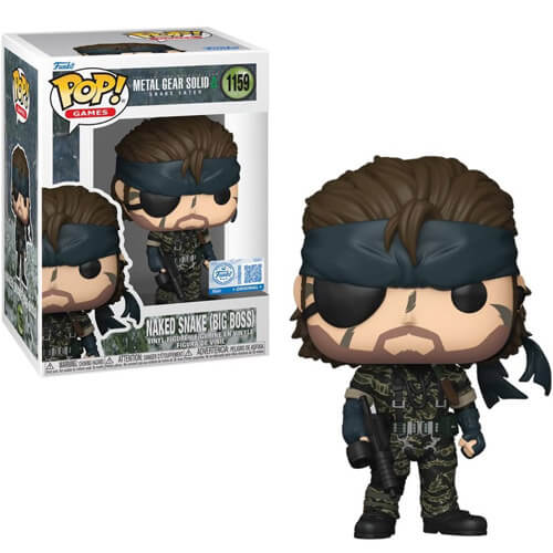 Funko Pop! Metal Gear Solid (Snake Eater) - Naked Snake (Big Boss) (Special Edition) #1159