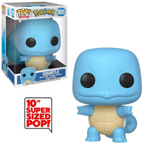 Funko Pop! Jumbo Pokemon - Squirtle Vinyl Figure (20cm)