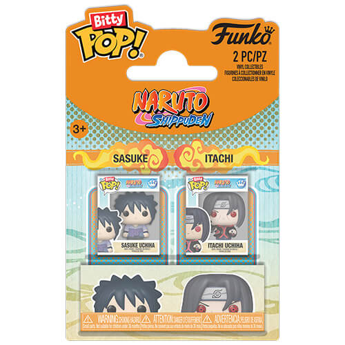 Funko Bitty Pop! 2-Pack: Naruto Shippuden - Sasuke & Itachi