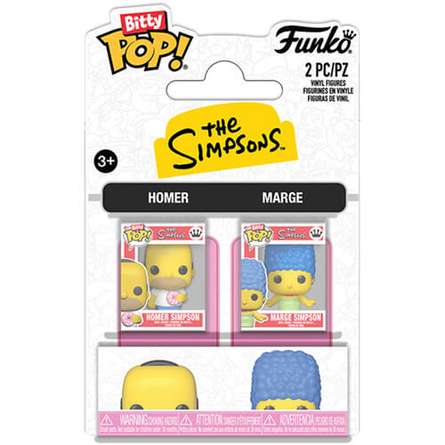 Funko Bitty Pop! 2-Pack: The Simpsons - Homer & Marge