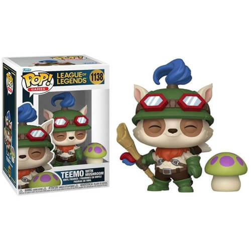 Funko Pop! League of Legends - Teemo with Mushroom #1138