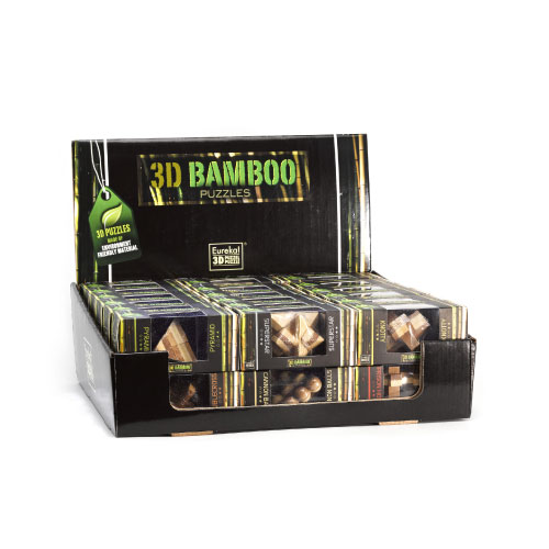 3D Bamboo Puzzles