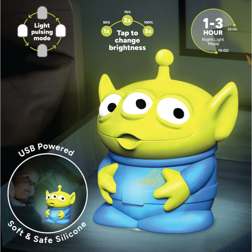Paladone Toy Story: Alien Silicone Light Rechargeable