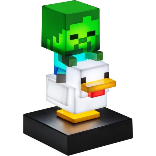 Paladone Minecraft Chicken Jockey Icon Light