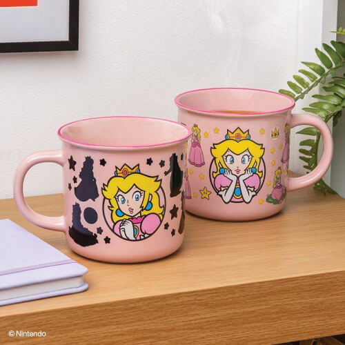 Pyramid - Super Mario Princess Peach Heat Change Mug