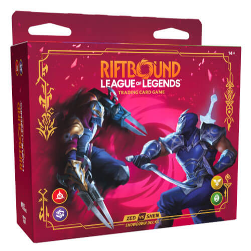 Riftbound: League of Legends TCG Vendetta Shen vs Zed Showdown Decks