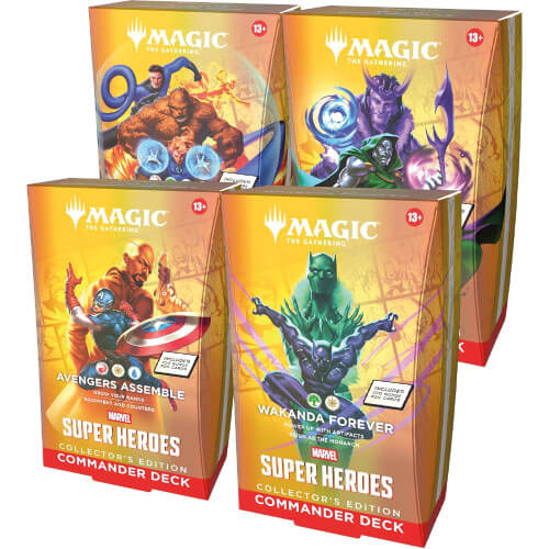 Marvel Super Heroes Collector’s Edition Commander Deck